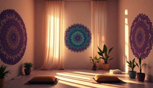 Elevate Your Space: Infusing Spiritual Serenity with Mandala Designs